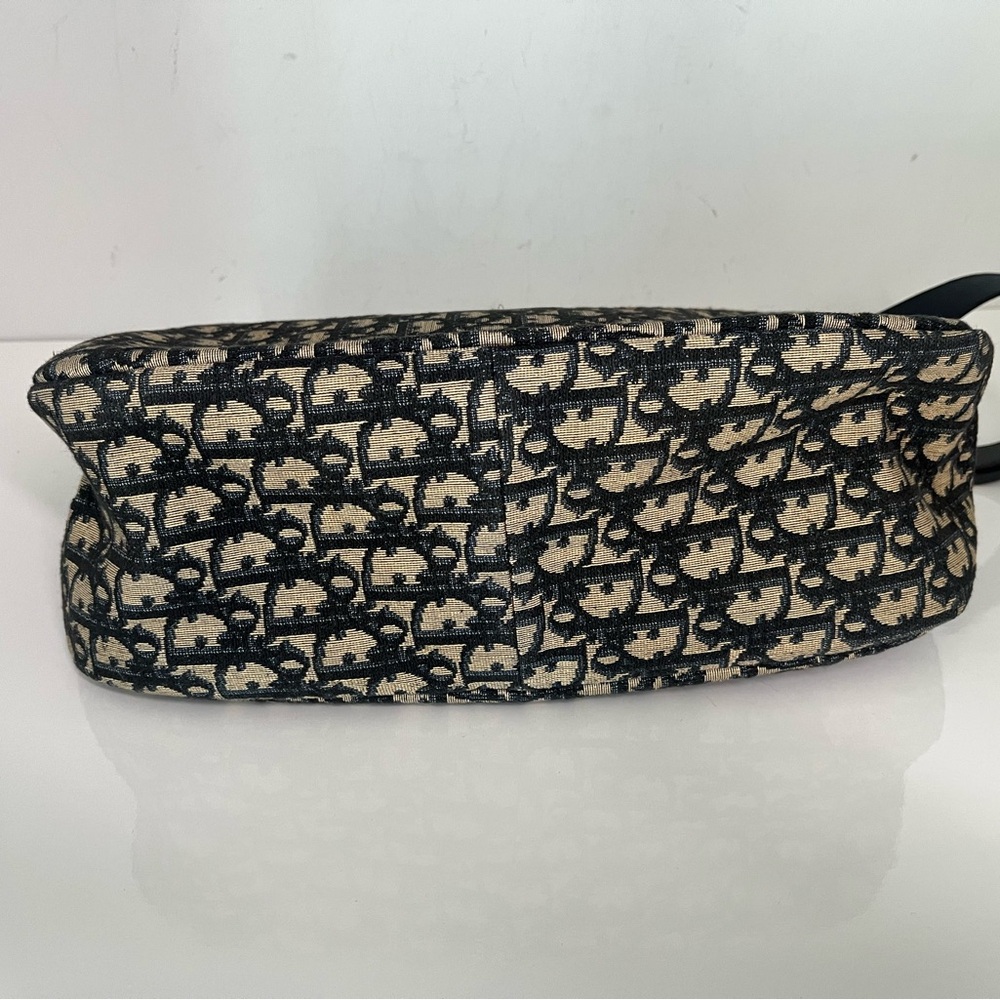 Vintage Christian Dior Trotter Canvas Shoulder Bag - Picture 6 of 9